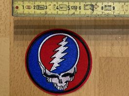 Grateful Dead Patch Sticker Aufnäher Metal Rock Band 5