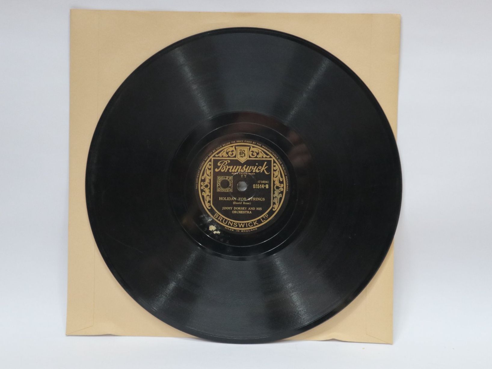 Vinyles: Schellack Jimmy Dorsey My Ideal / Holiday for Strings – D'occasion à Eschenbach SG par Astalavista 3