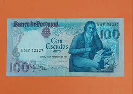 100 Escudos Portugal *CAPICUA *