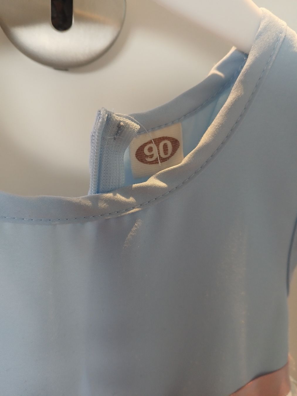 Kleider & Röcke: Mädchen Kleid hellblau mit Blumen Grösse 90 neu – Neu und originalverpackt aus Widnau von Anja_k7fg 3