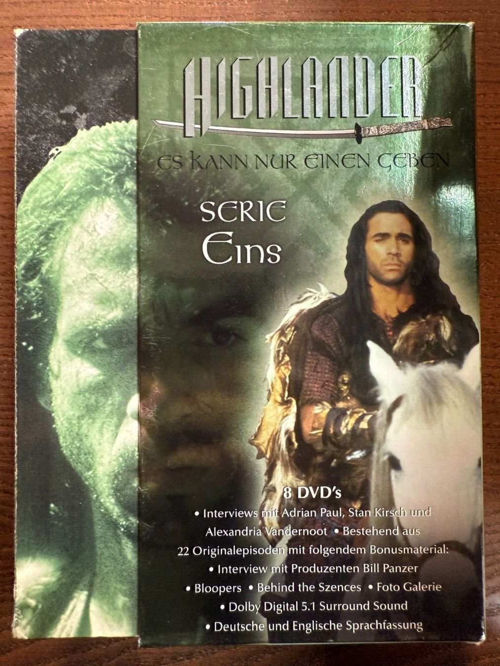 Tutti i DVDs: Highlander Serie - Staffel 1 – Usato da Zürich venduto da FilmFreunde 1