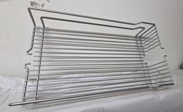 Korb für Vorratsschrank Auszugs Metall Matt/Grau Nr. 25