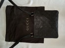 Gucci sac à main en cuir noir