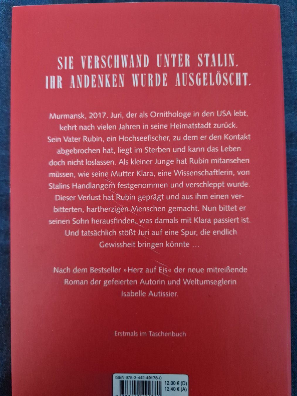Libri: Klara Vergessen - Isabelle Autissier – Usato da Neuhausen am Rheinfall venduto da Alchimista 1