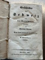 buch geschichte der schweiz,für schulen, luzern 1843