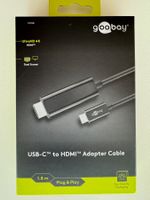 Goobay Adapter Cable USB-C to HDMI, 4K, 1.8m