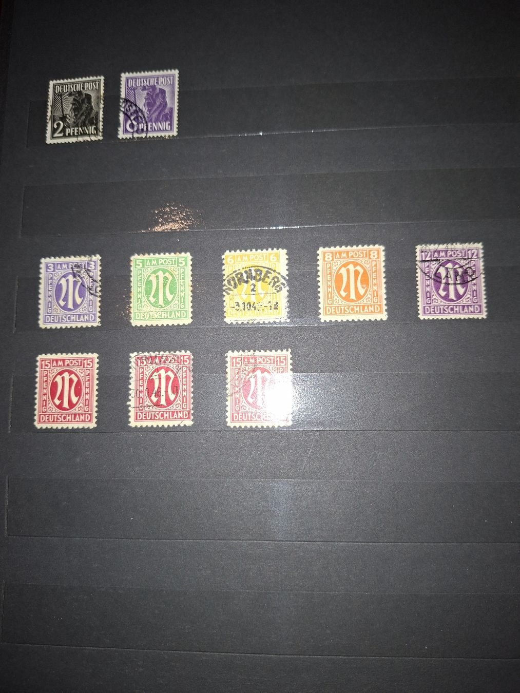 Tutti i francobolli: Briefmarkensammlung Deutschland div. – Usato da Balgach venduto da SIMEON27 3