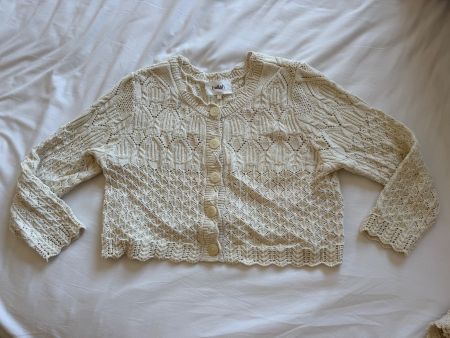 Magnifique gilet crocheté Ba&sh