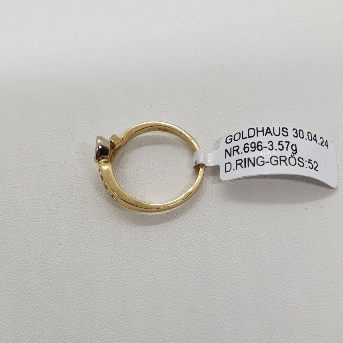 Anelli: Echt 18K Gold - Diamant Ring – Usato da Luzern venduto da Luzern-Goldhaus 2
