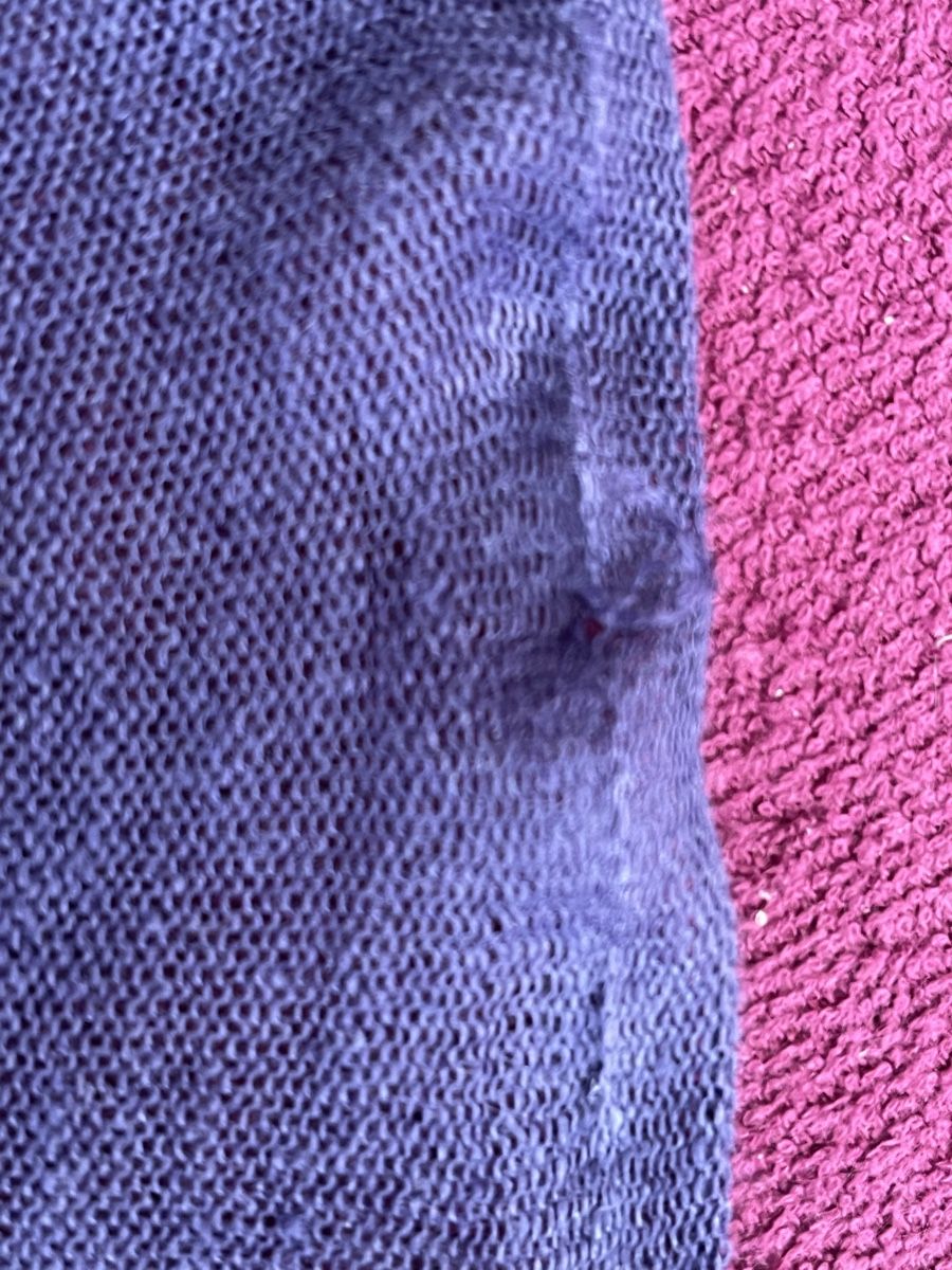Maglioni & Felpe: Pull en lin NOT SHY bleu indigo taille S avec écharpe. – Usato da St-Sulpice VD venduto da Twin5 6