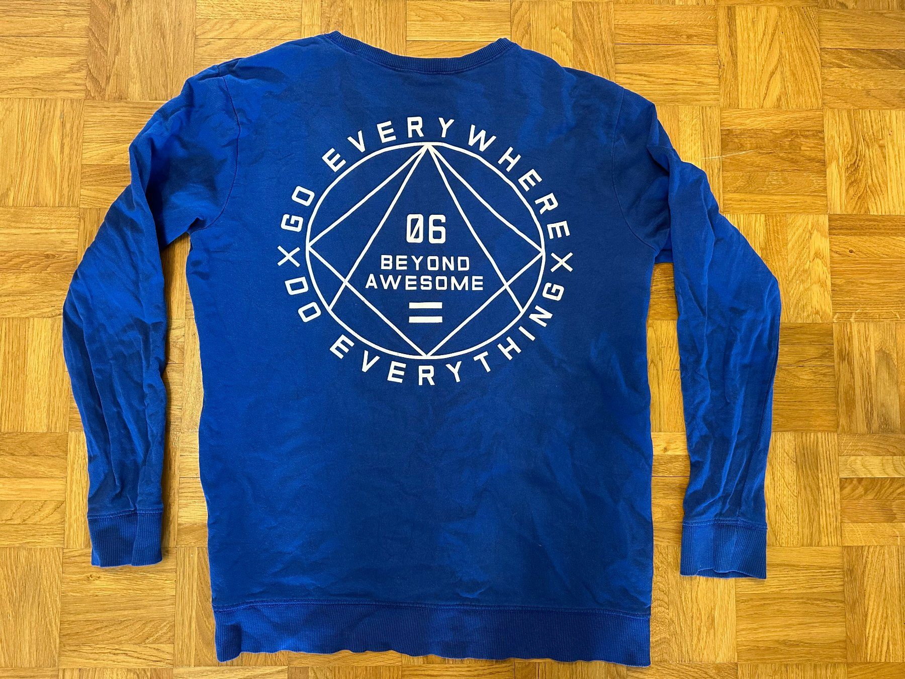 H&M Maglioni & Felpe: H&M Pullover awesome blau Gr. 158 - 164 – Usato da Winterthur venduto da nelead 1
