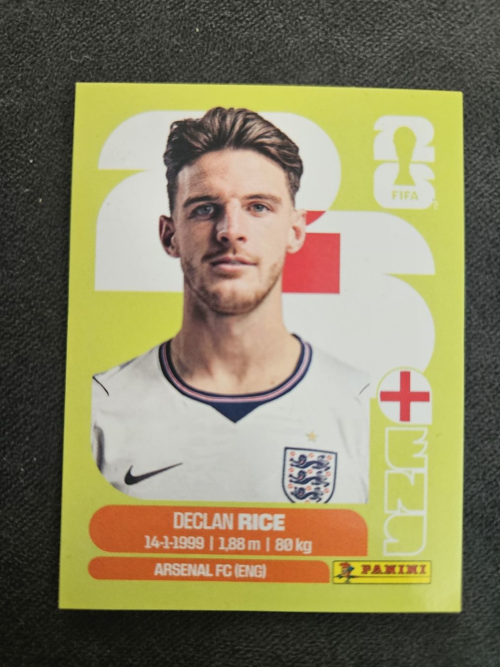 Panini Carte collezionabili: Panini Sticker Declan Rice  TOP ZUSTAND! – Nuovo (secondo la descrizione) da Würenlingen venduto da Dinli
