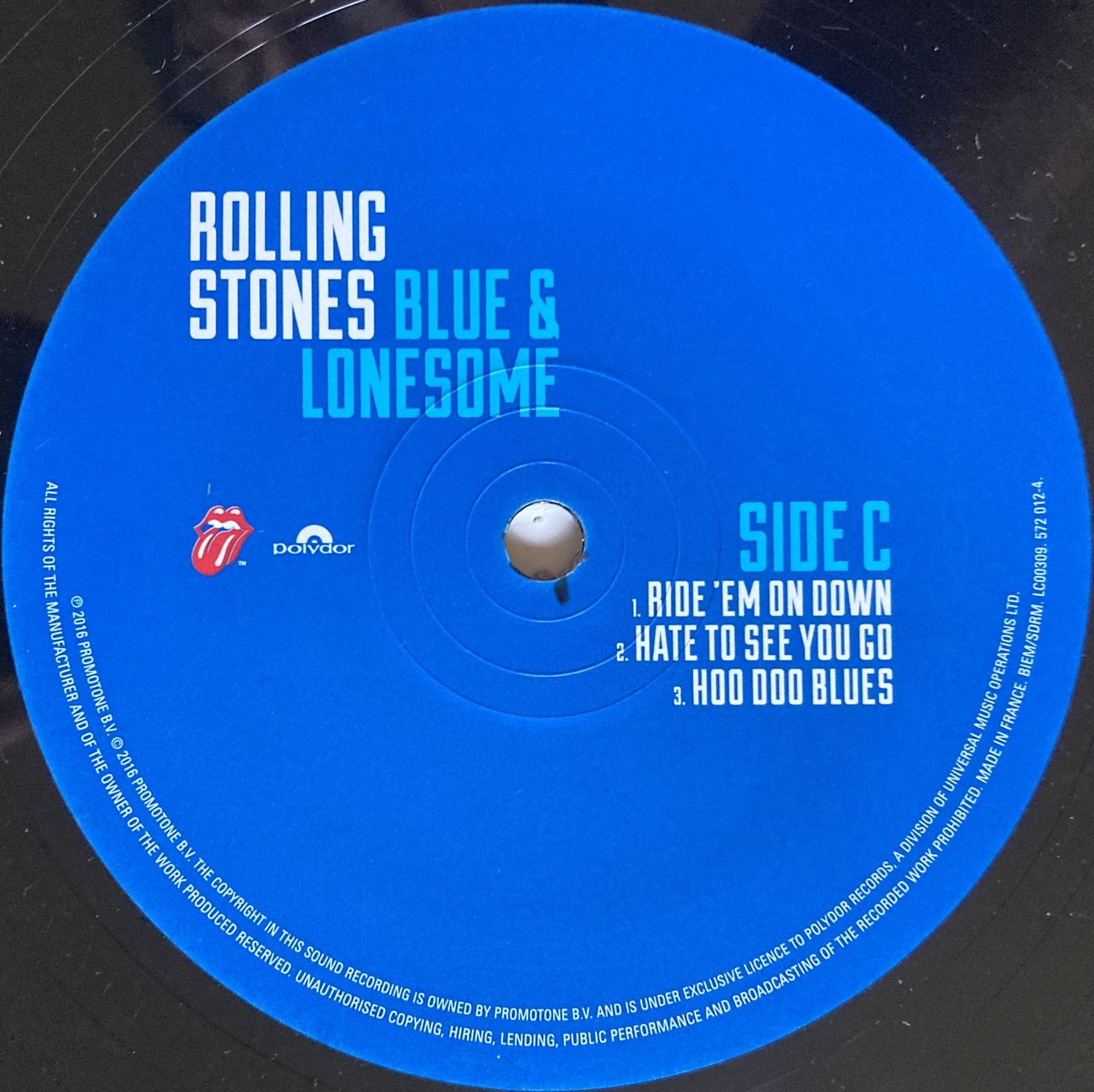 Vinyles: ROLLING STONES - BLUE & LONESOME – D'occasion à Bottens par hotter-than-hell 5