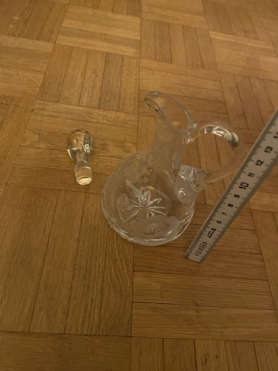 Caraffe: Glas Karaffe mit Verschluss – Usato da Schaffhausen venduto da Kolibri023 2