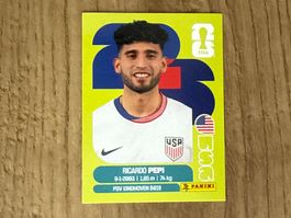 Panini FIFA World Cup 2026 Sticker Ricardo Pepi USA 18