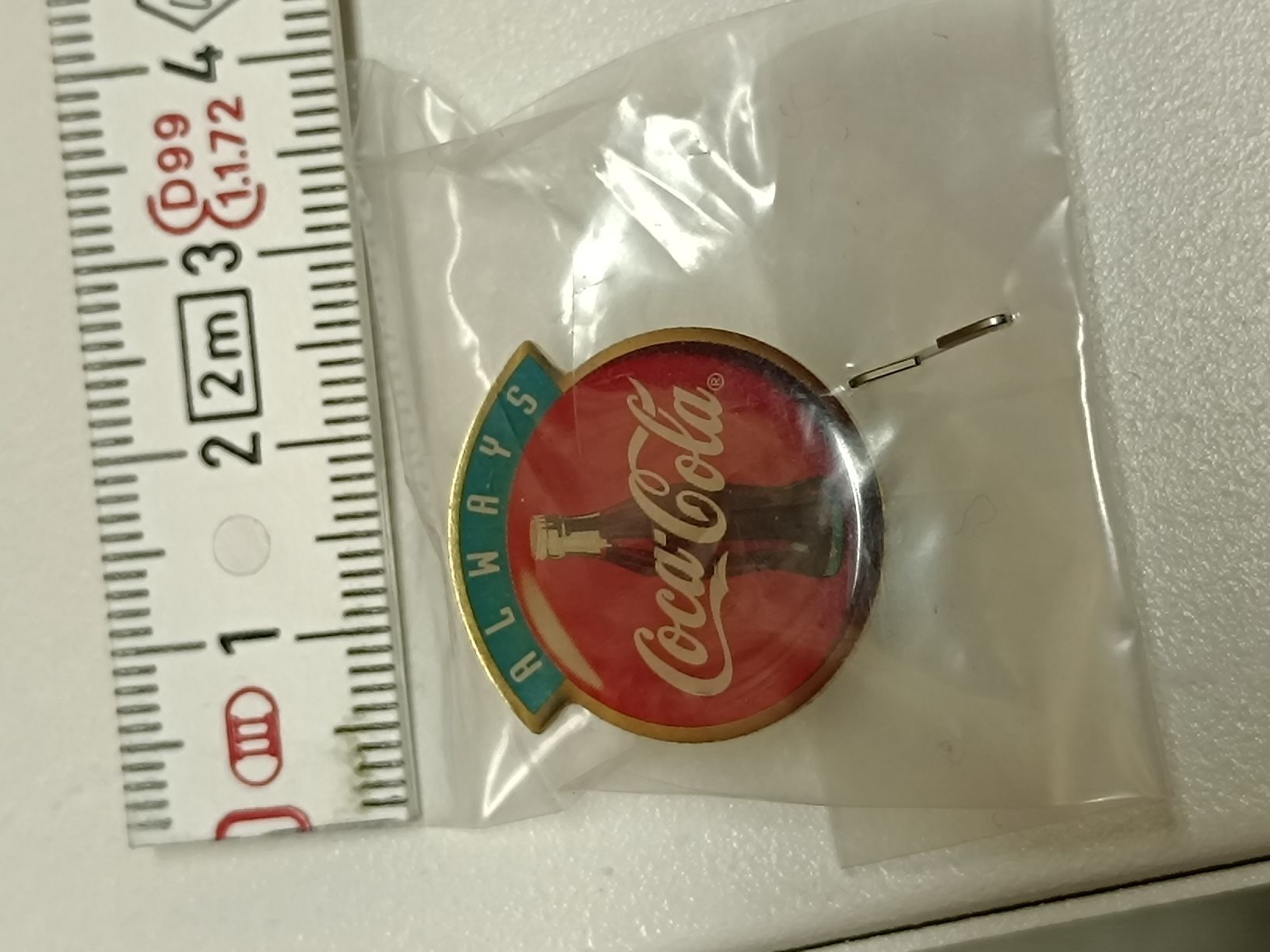 Coca-Cola Placchette & Badge: Coca-Cola Pin Ansteckpin "Always" – Nuovo e nell'imballaggio originale da Oensingen venduto da jes_55lt 3
