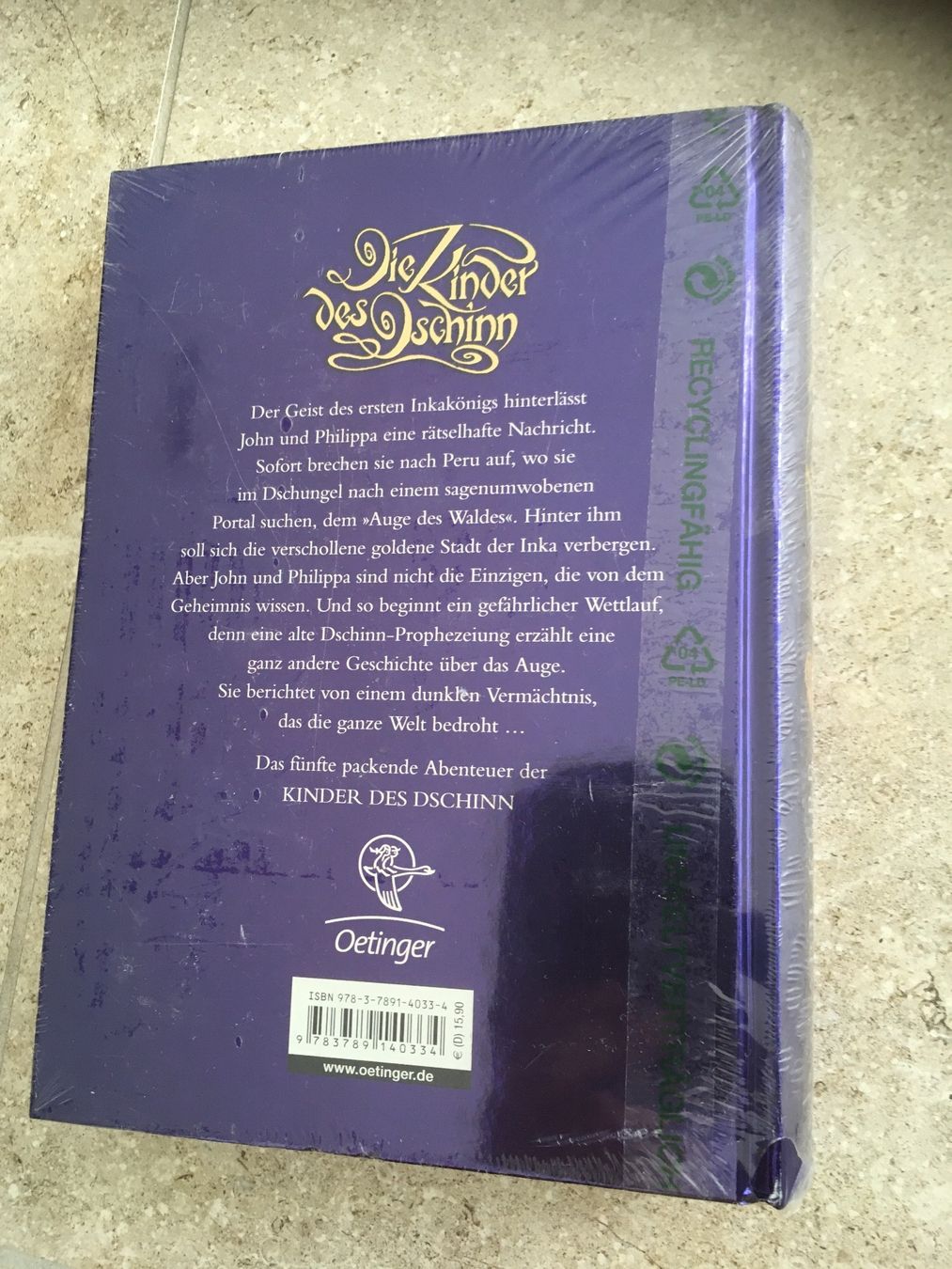 Libri: Buch: Die Kinder des Dschinn – Nuovo e nell'imballaggio originale da Gächlingen venduto da Tara_devi 1