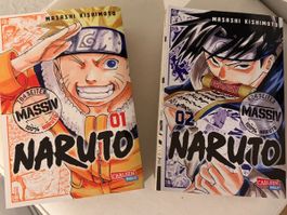 Bücher Set Naruto Massiv Manga Band 1 und 2