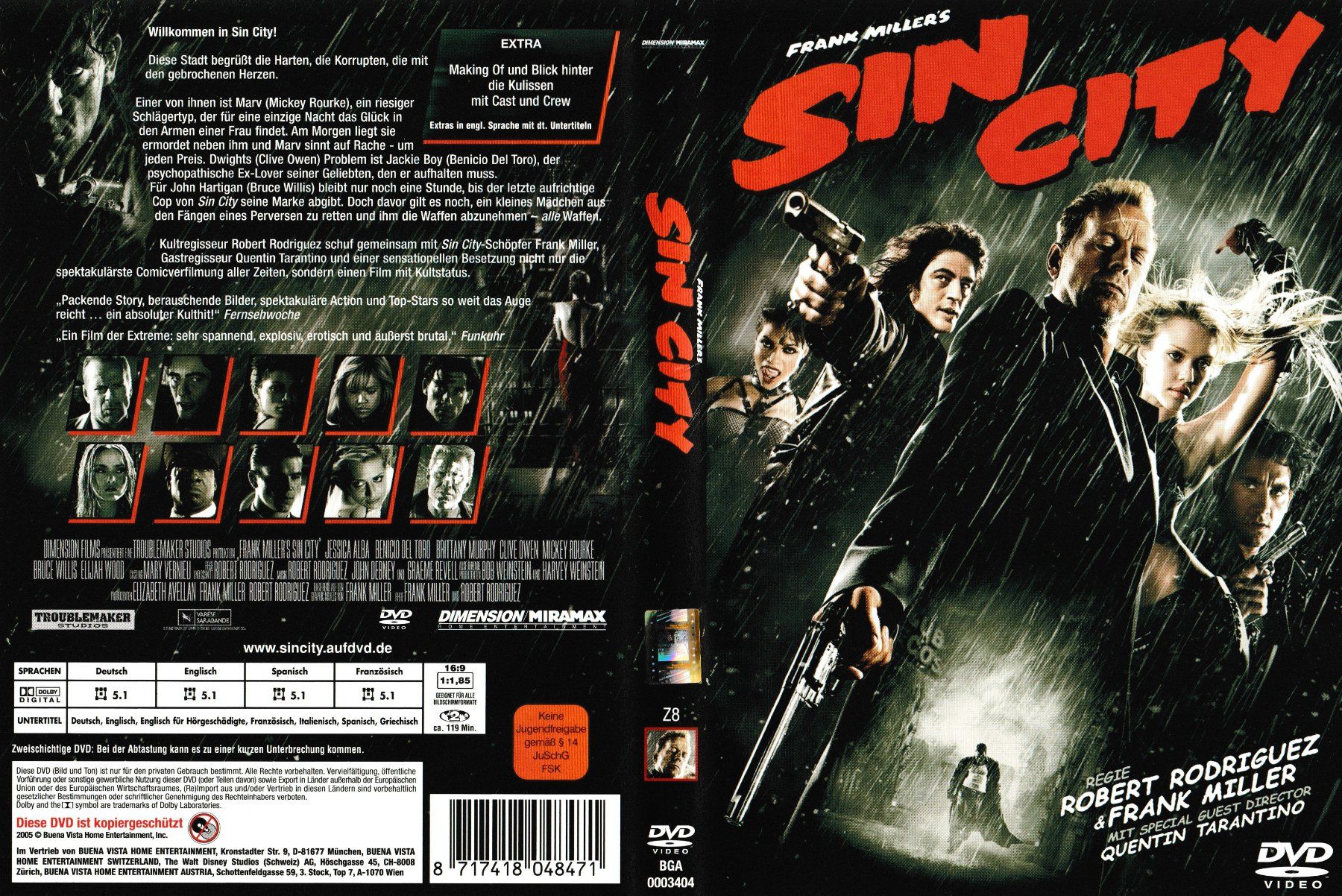 Tutti i DVDs: DVD - Sin City – Usato da Langnau am Albis venduto da MediaRescuerKeLoX