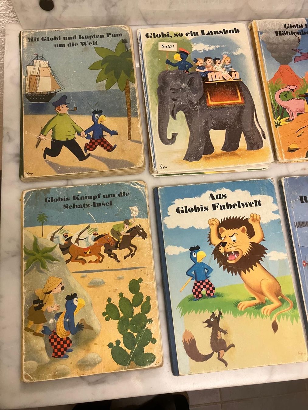 Comics: 11 Stück Globi-Bücher, Globi, Comics – Gebraucht aus Regensdorf von 7ws8 1