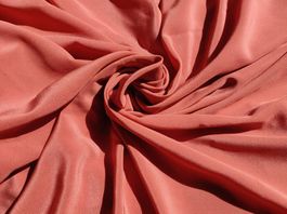 Seide Crêpe de Chinè 100% aus Italien 1.6x1.4m altrosa