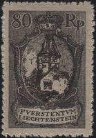 Liechtenstein 1921, Nr. 59 postfrisch **, 100.-