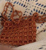 Borsa vintage in legno, perfetta per l'estate!