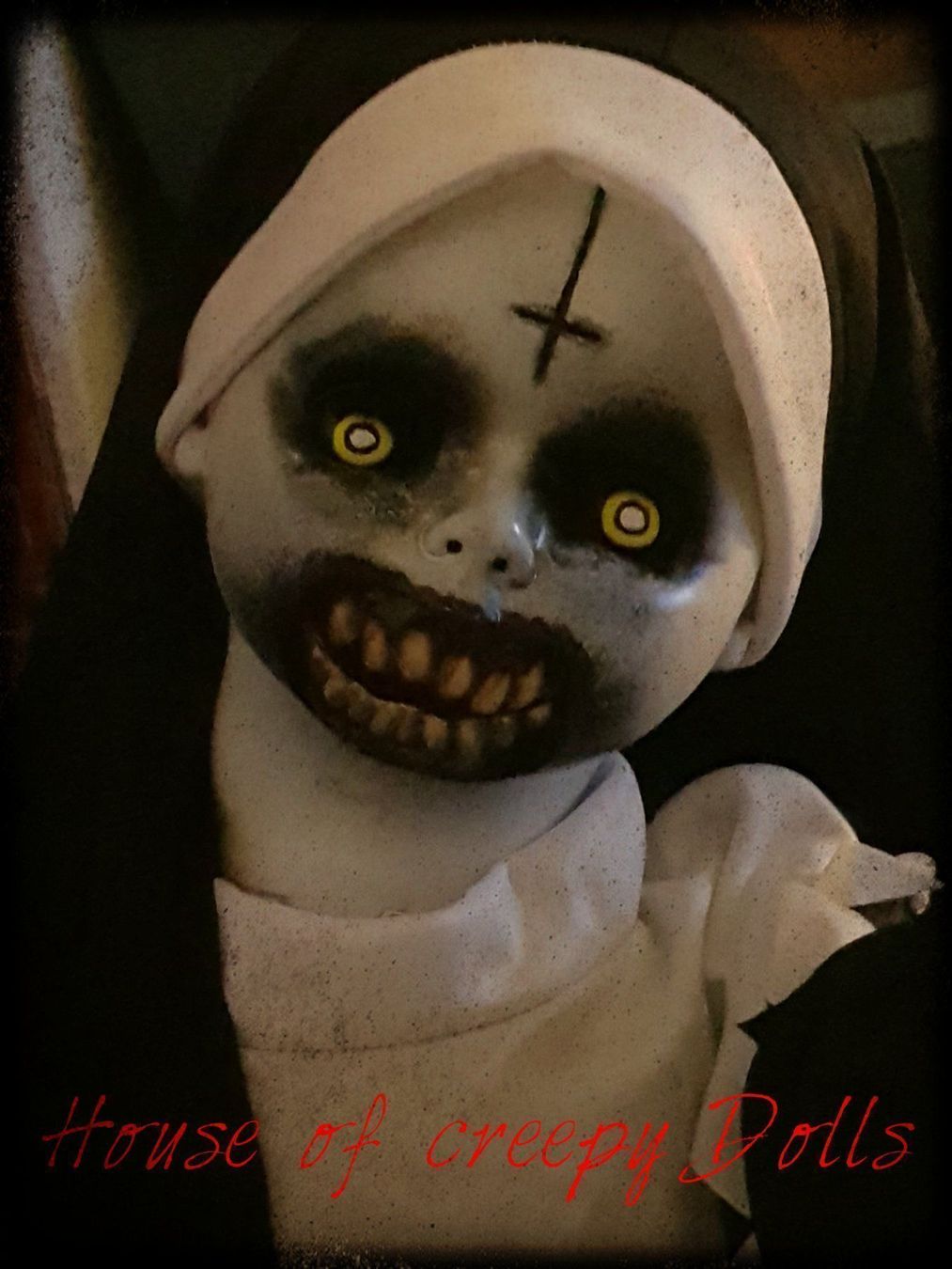 Puppen: HALLOWEEN/ HORROR GRUSEL NONNE – Neu (gemäss Beschreibung) aus Root von LifestyleAccessoires 1