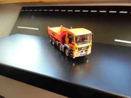 Wiking/Herpa Eigenbau MAN vier Achs-Kipper Meiller 1:87