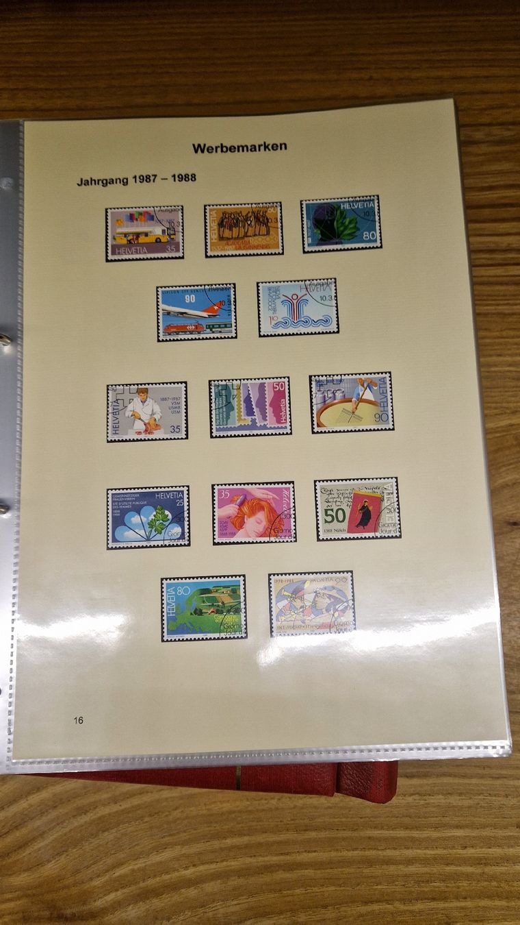 Tutti i francobolli: Briefmarkensammlung CH gestempelt – Usato da Schangnau venduto da ger_7xmv 3