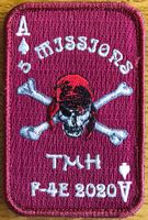 TURKISH AF PHANTOM F-4E 5 missions, seltener Patch