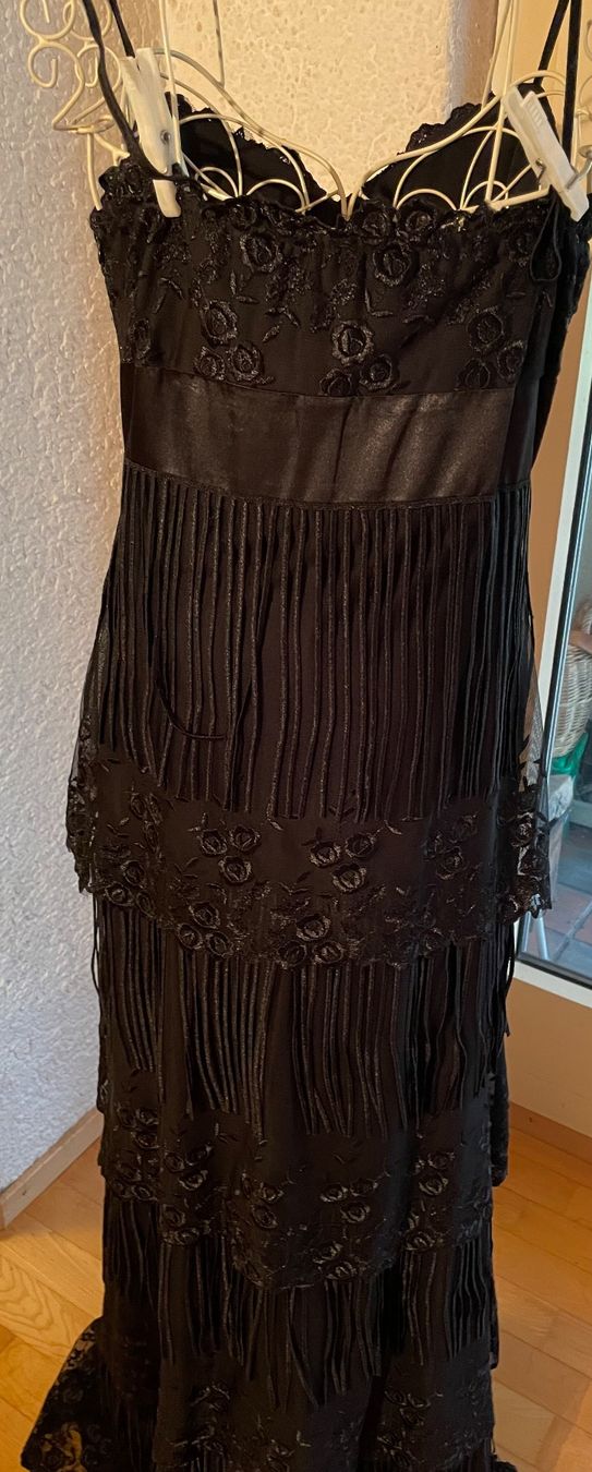 Vestiti: schwarzes langes Kleid,, Party – Nuovo (secondo la descrizione) da Hochdorf venduto da FlordeCebo 6