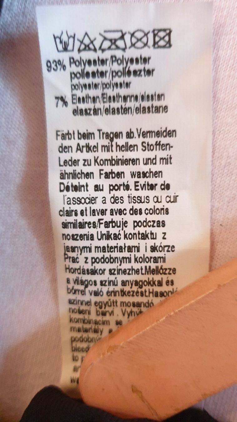Vestiti: Kleid lang Orsey M Schwarz, Polyester/Elastan – Nuovo (secondo la descrizione) da Biel/Bienne venduto da Bormida64 4