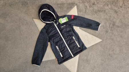 Fleecejacke von Trollkids "Skabu" Gr. 128 neu