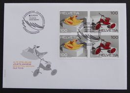 2015 - CH - Znr. 1554-1555 / 4-er Block- FDC-ES - 07.05.2015