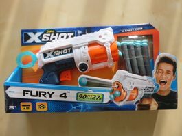 ZURU X SHOT FURY 4-BLASTER | Spielzeugpistole
