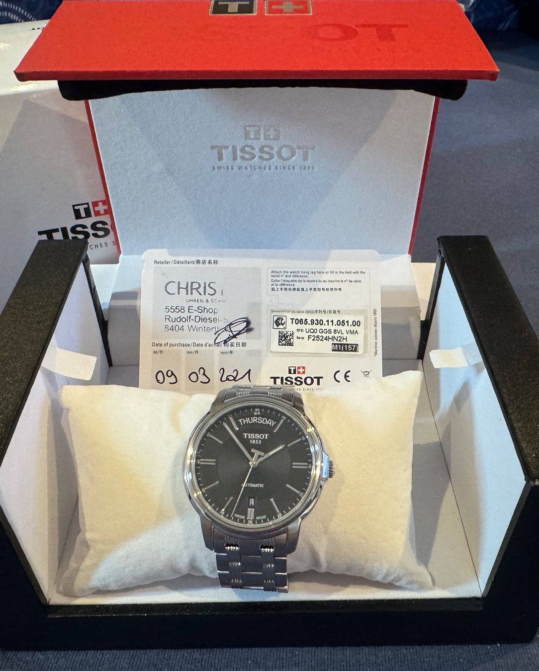 Tissot Orologi: **** TISSOT T-CLASSICS AUTOMATICS **** – Nuovo (secondo la descrizione) da Giumaglio venduto da soloemi 2