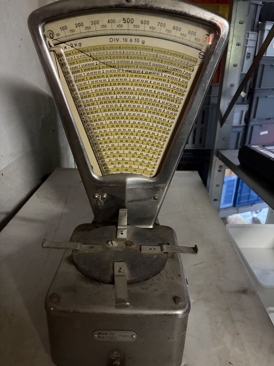 Berkel Balances et poids: 1943 berkel waage defekt glas – D'occasion à schinznach-dorf par fern7