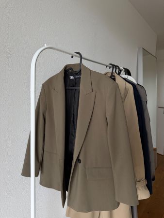Zara Blazer, Khaki, Grösse S - Top Zustand!