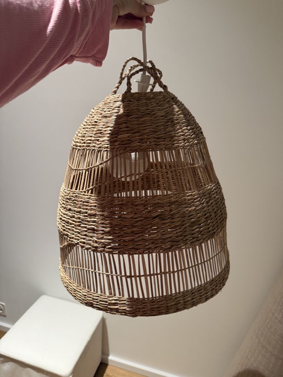 Ikea Kronleuchter & Deckenlampen: Ikea TORARED Rattanlampe – Gebraucht aus Regensdorf von Skerk18 1
