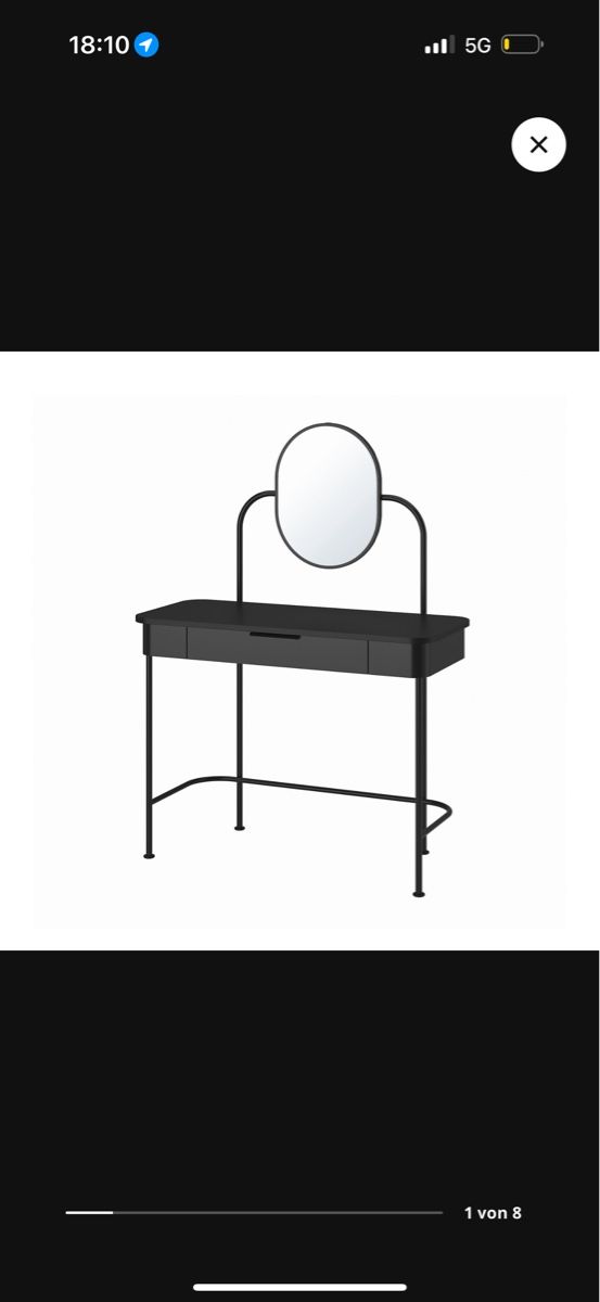 Ikea Tavoli da trucco: Schminktisch ikea – Nuovo (secondo la descrizione) da Therwil venduto da mandy.dietrich.sue