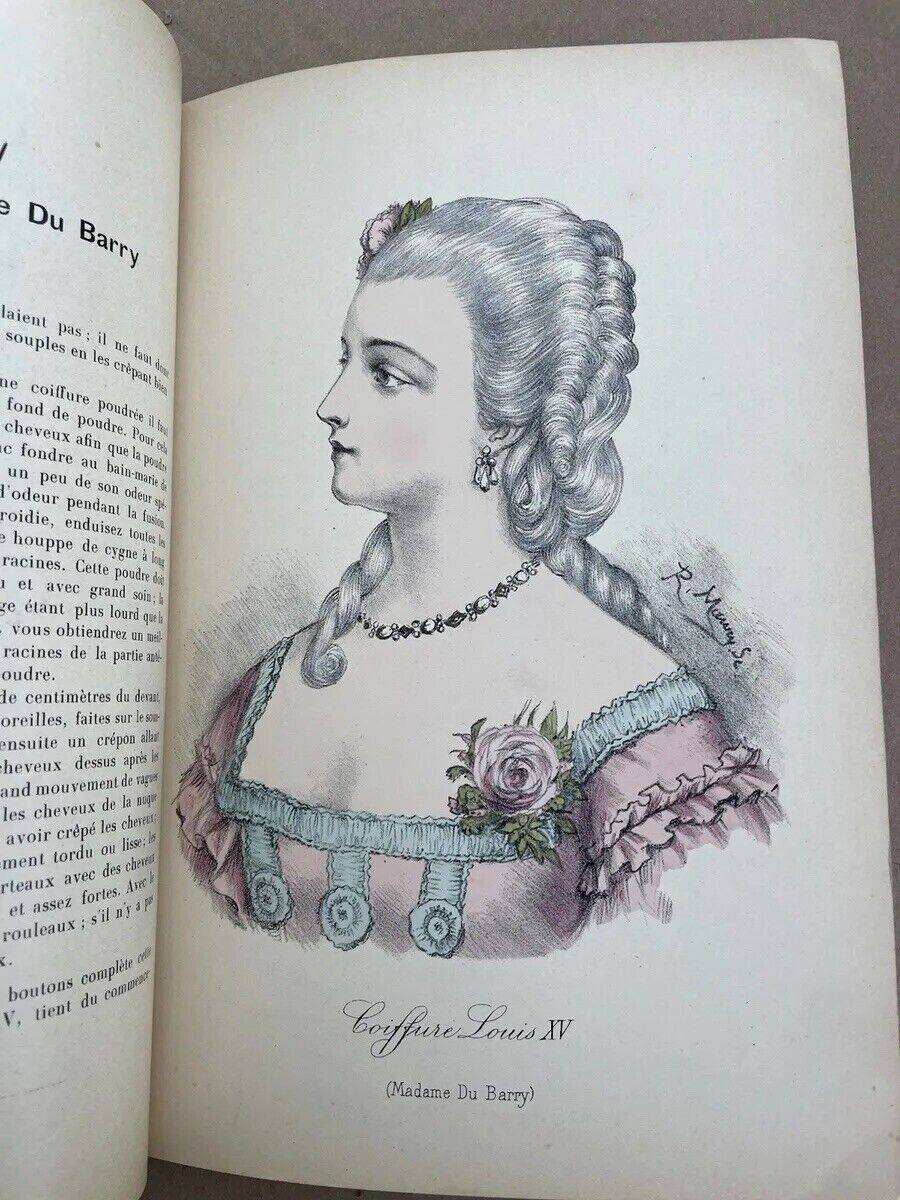 Bücher: Nissy E. Coiffures historiques avec Descriptions. Paris o. J – Gebraucht aus Morges von SevArt 2