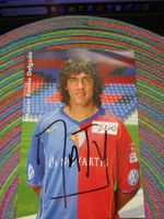 FCB BASEL MATIAS EMILIO DELGADO AUTOGRAMMKARTE ANTIK