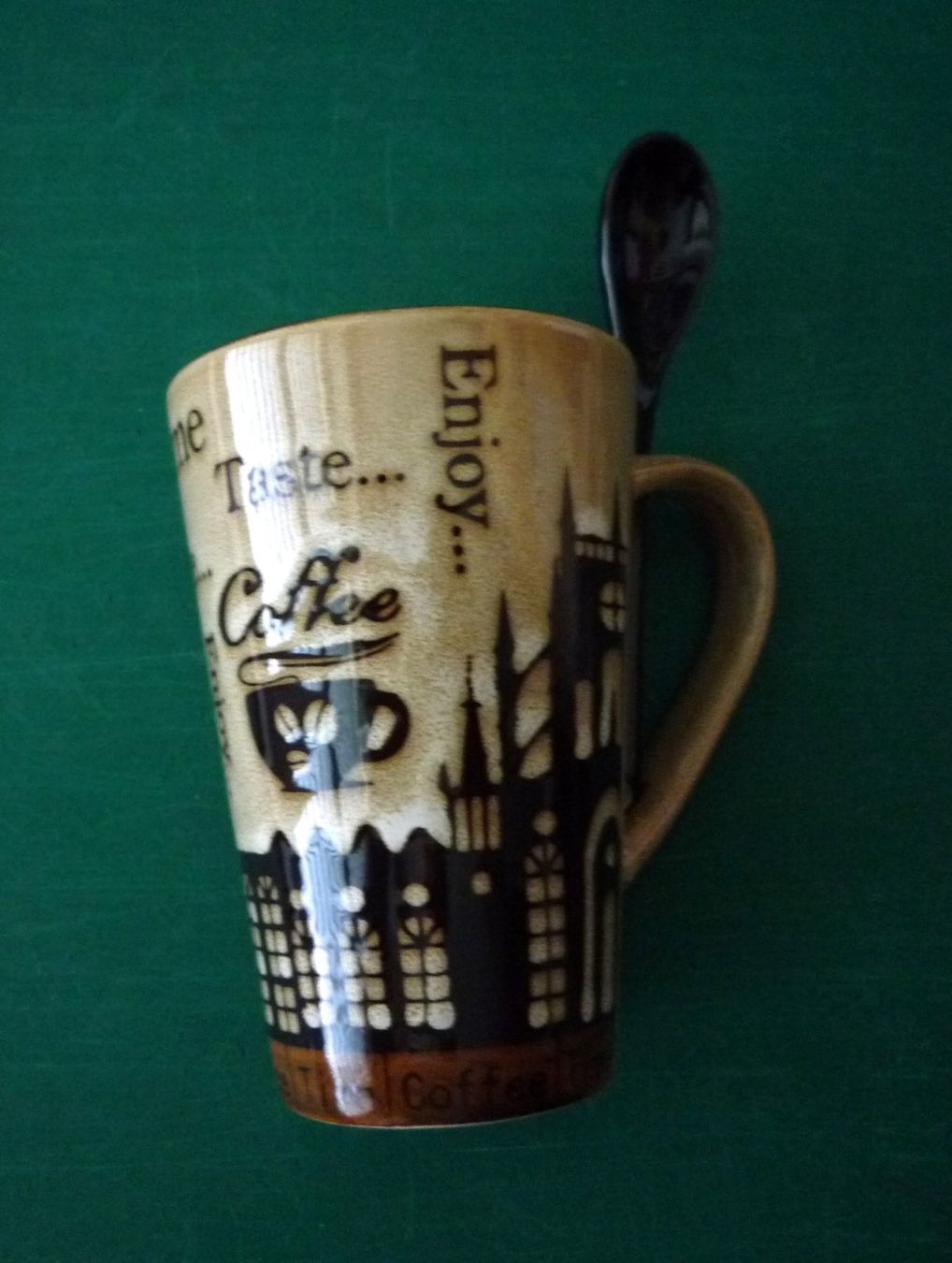 Geschirrsets: Kaffeetasse mit Kaffeelöffel – Neu (gemäss Beschreibung) aus Rafz von Sonnenblume305 4