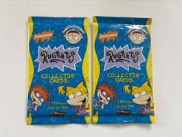 2x Rugrats Trading Cards Nickelodeon Booster