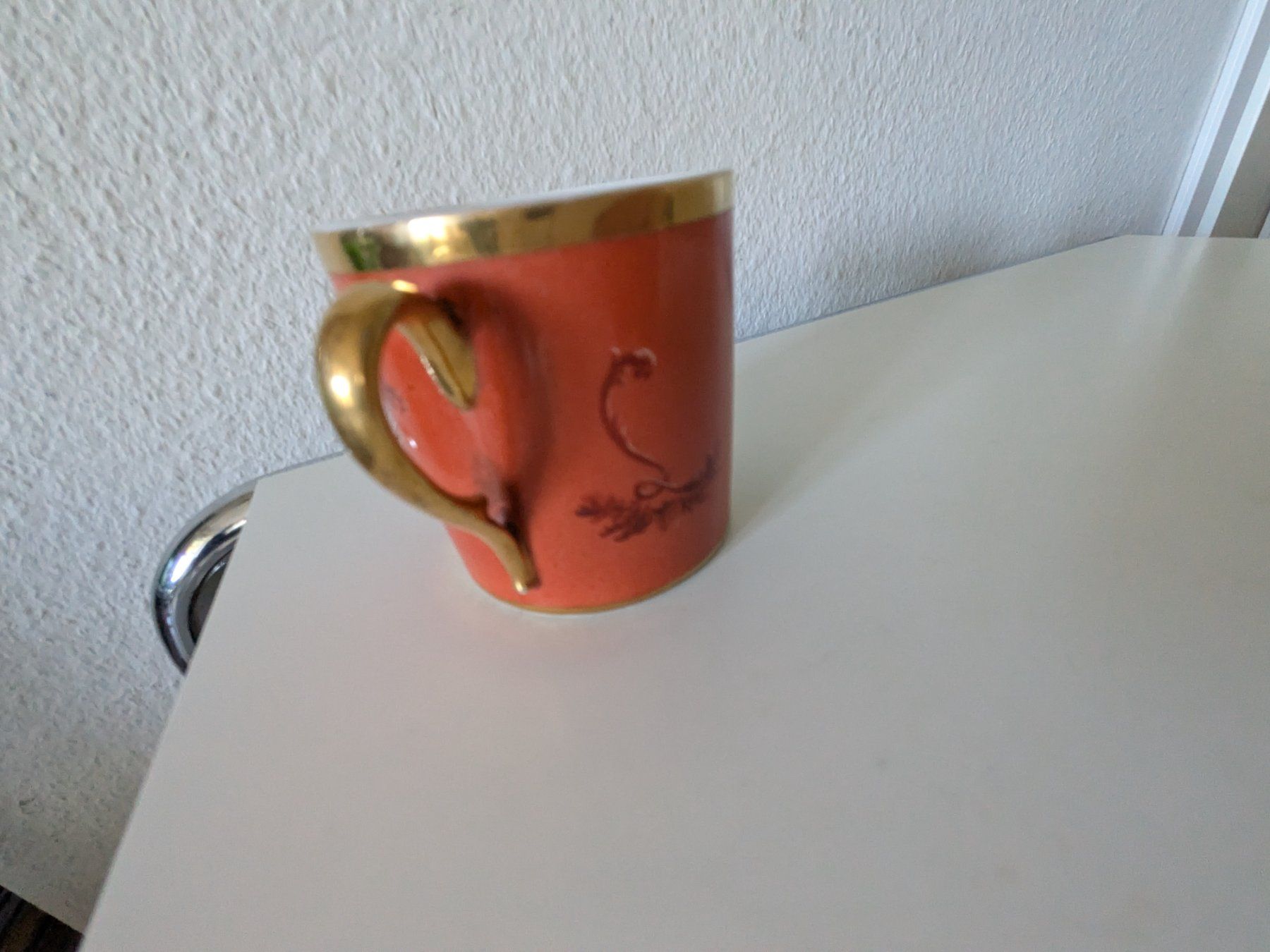 Tassen: Antike handbemalte Tasse – Gebraucht aus Emmen von magelan 2