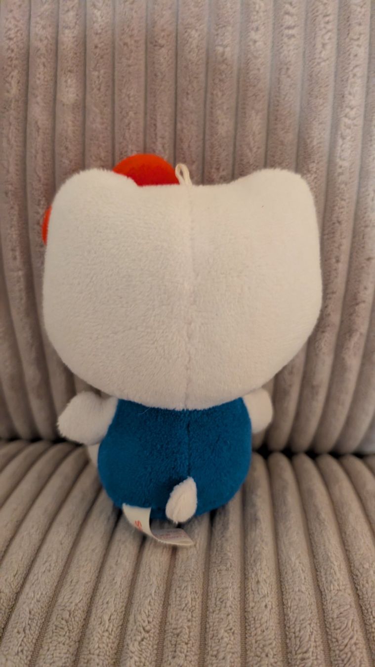 Hello Kitty Giocattoli: Hello Kitty Plüschfigur weiss blau – Usato da Kloten venduto da Punchi01 2