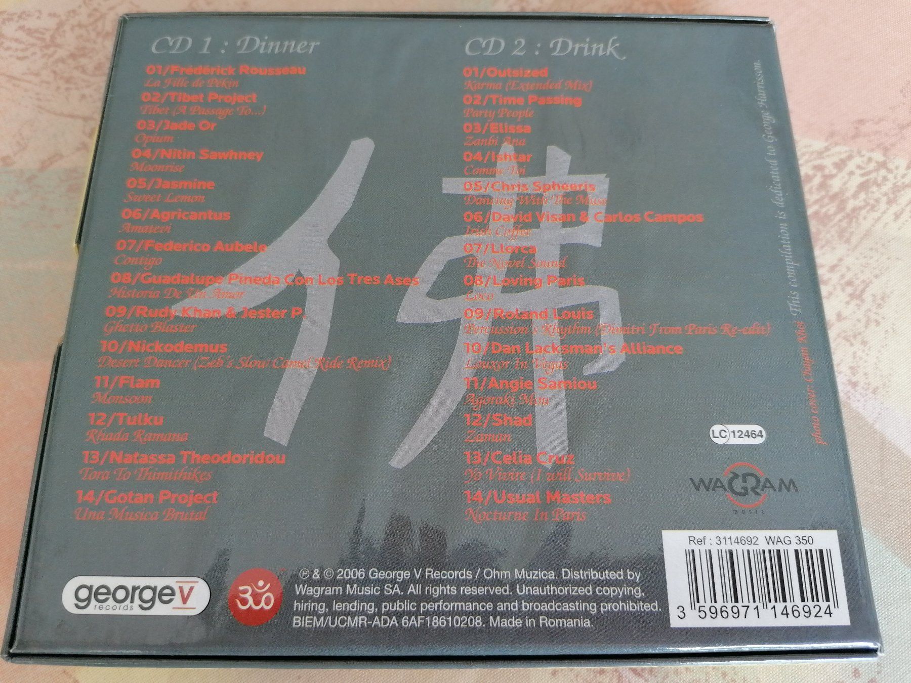 CD: BUDDHA-BAR IV - Doppel CDs 2006 - by David Visan – Usato da Ermenswil venduto da easyric 2