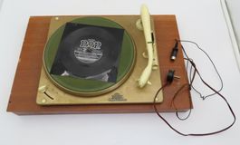 Vintage Perpetuum Ebner PE Rex Plattenwechsler 1950er