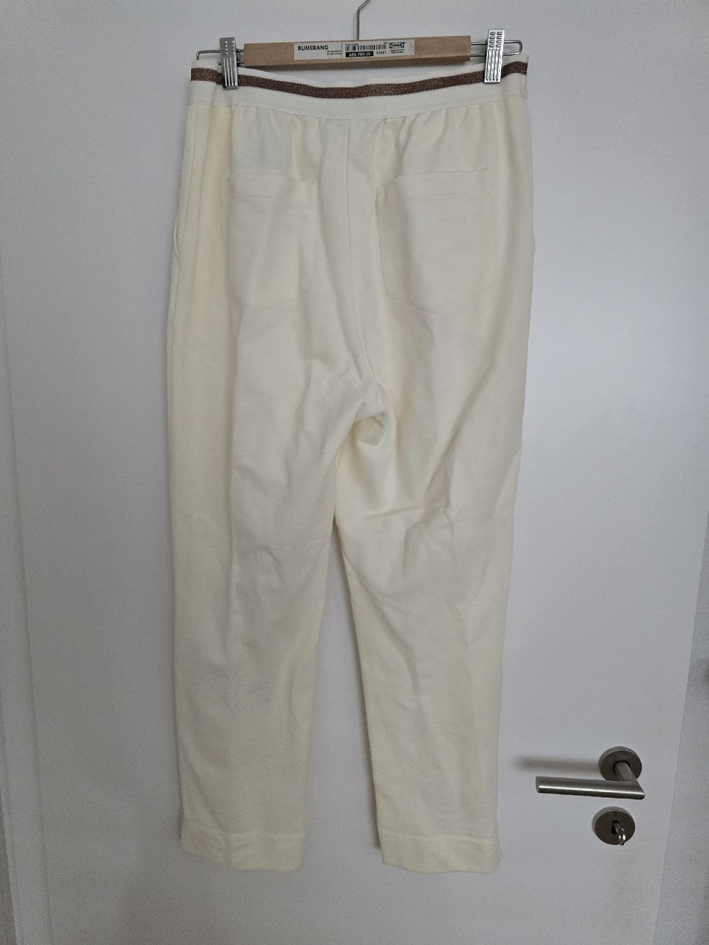 Pantaloni: Cop. Copine Cream Trousers  – Usato da bern venduto da gsh_2w9d 1